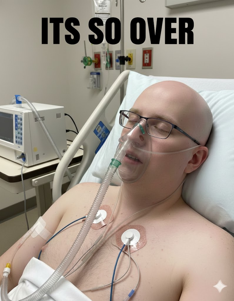 Nicholis Vascuas in Hospital